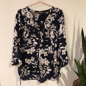 Raz & Ali  Floral Print Blouse